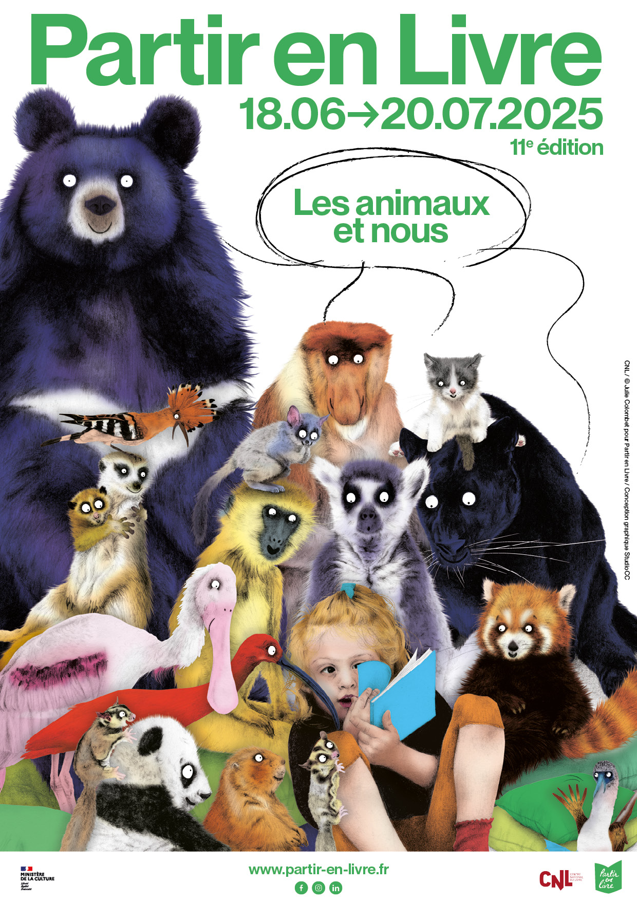 Affiche Partir en Livre 2025