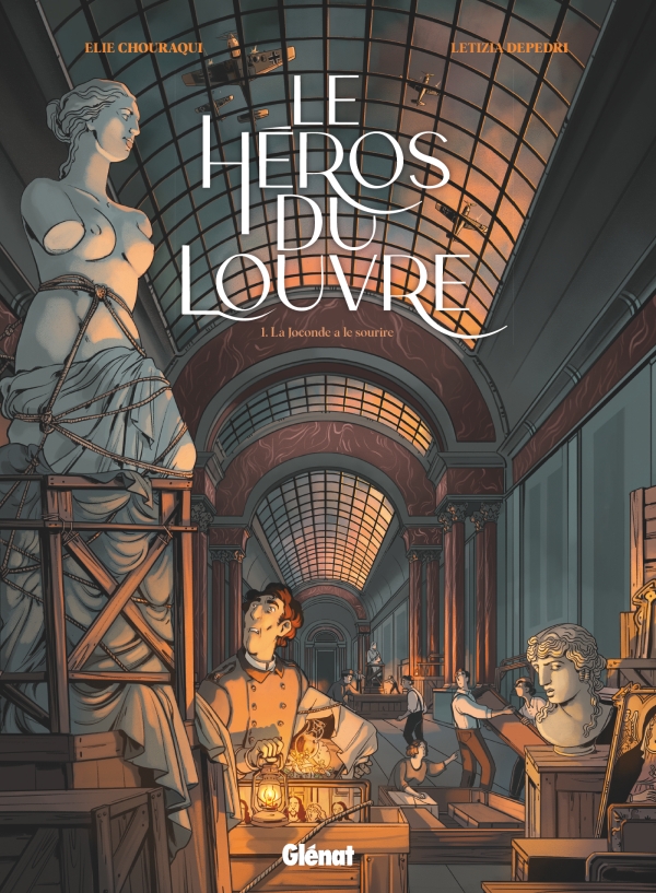 COUV BD heros du louvre