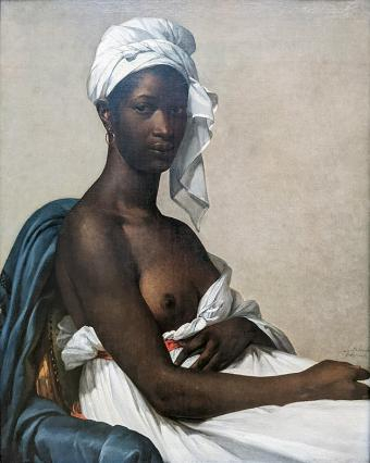 Portrait de Madeleine Marie Guillemine Benoist Musée du Louvre Peintures2